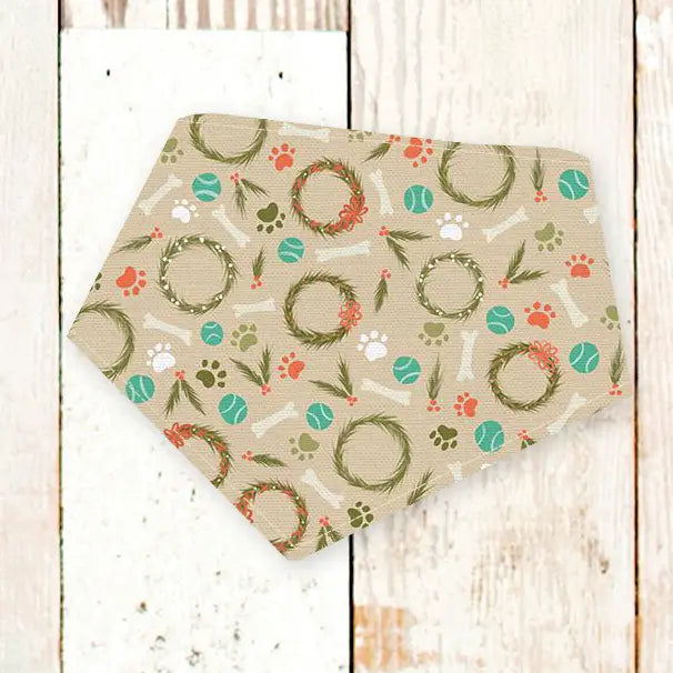 Howl-idays Dog Bandana