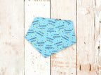 Personalized It's My Barkday! Blue Birthday Dog Bandana