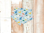Personalized Blue Dinosaurs Dog Bandana