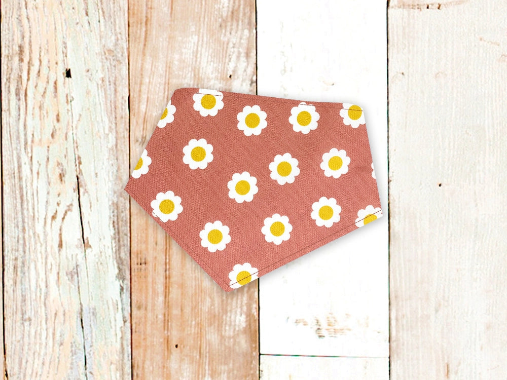 Personalized Desert Daisies Dog Bandana