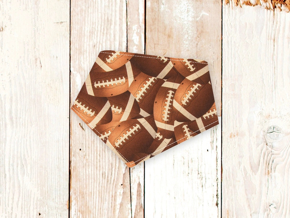 Personalized Football Dog Bandana