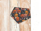 Personalized Jack-O-Lanterns Halloween Dog Bandana