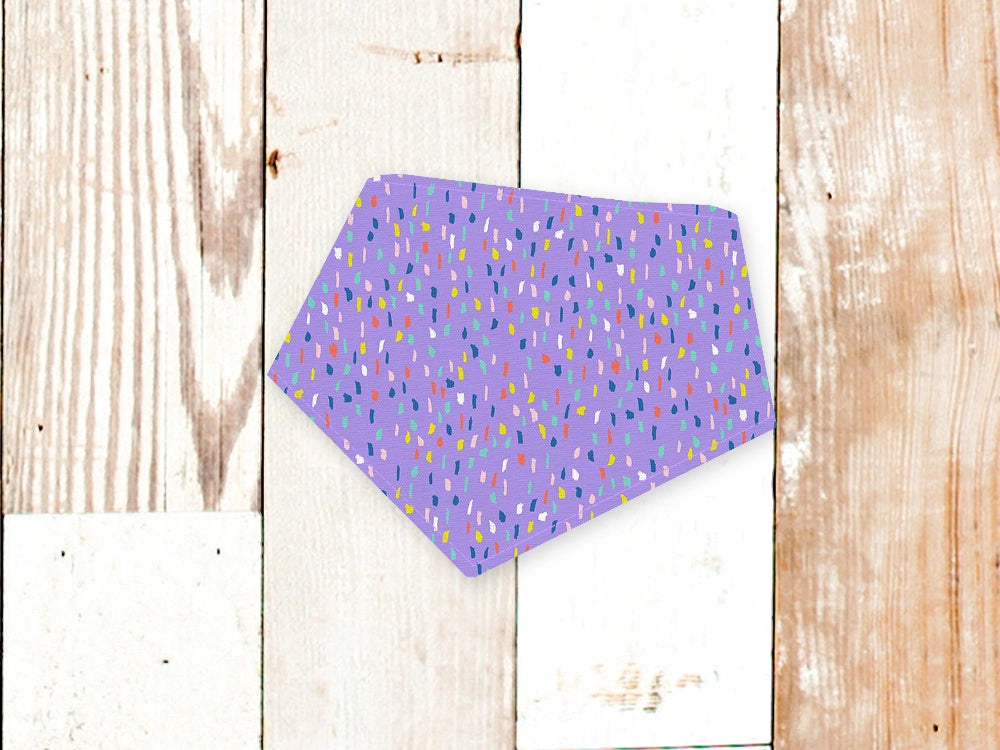 Personalized Lavender Party Dog Bandana