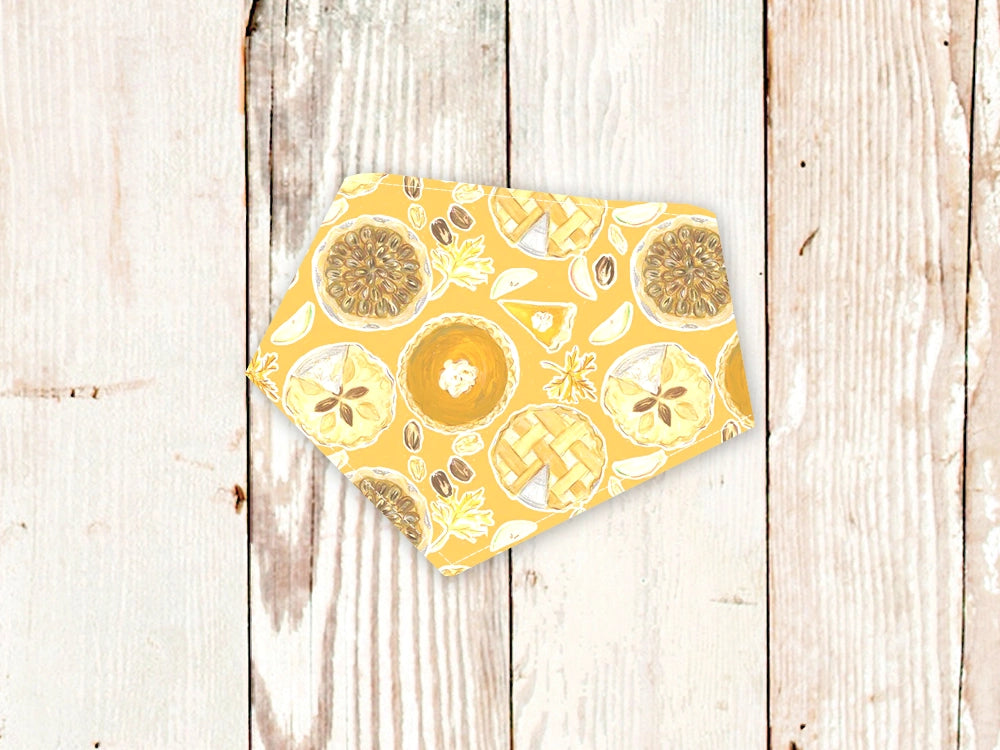 Personalized Pumpkin Spice Pie Dog Bandana