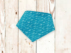 Personalized Teal Arrows Dog Bandana
